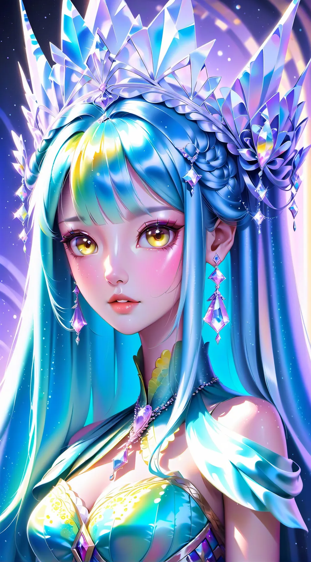 ai character: Dreamy background