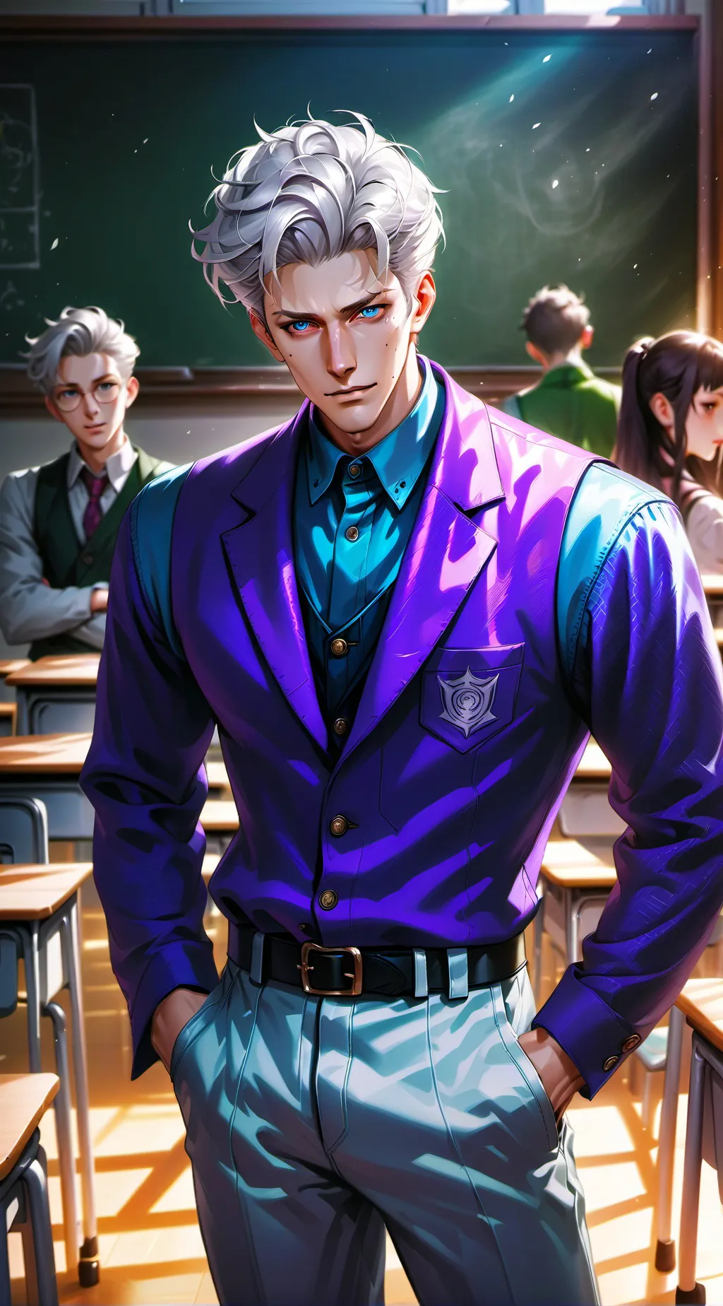 ai character: Gojo background