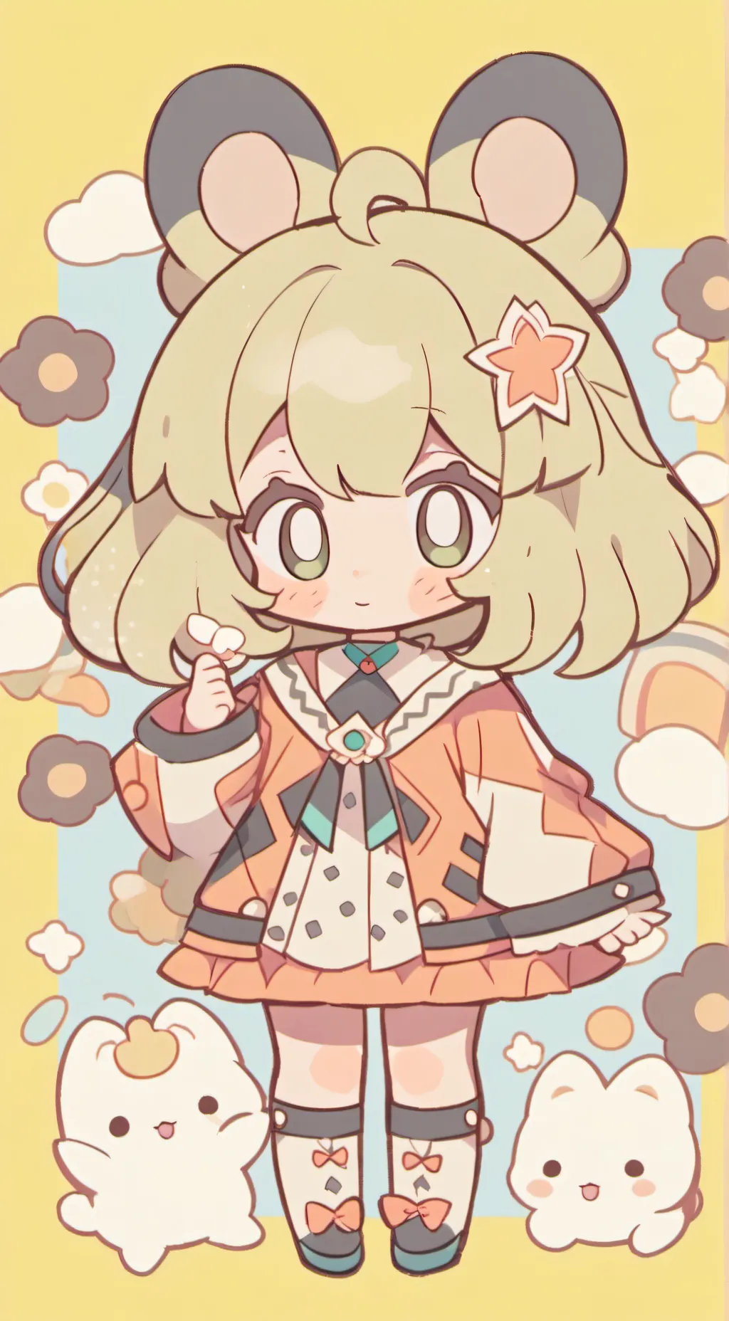 ai character: acampamento MHA background