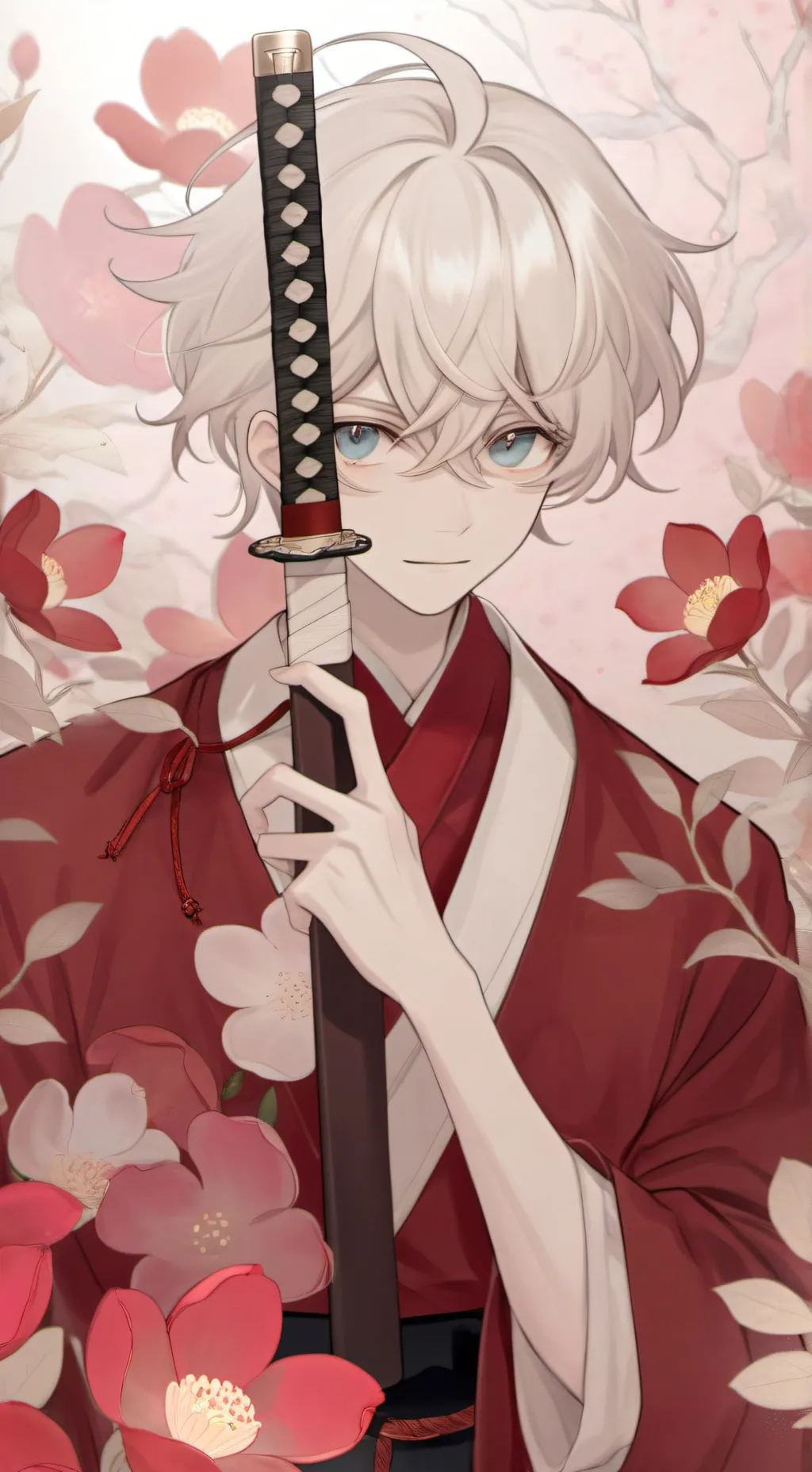 ai character: mha X ds background