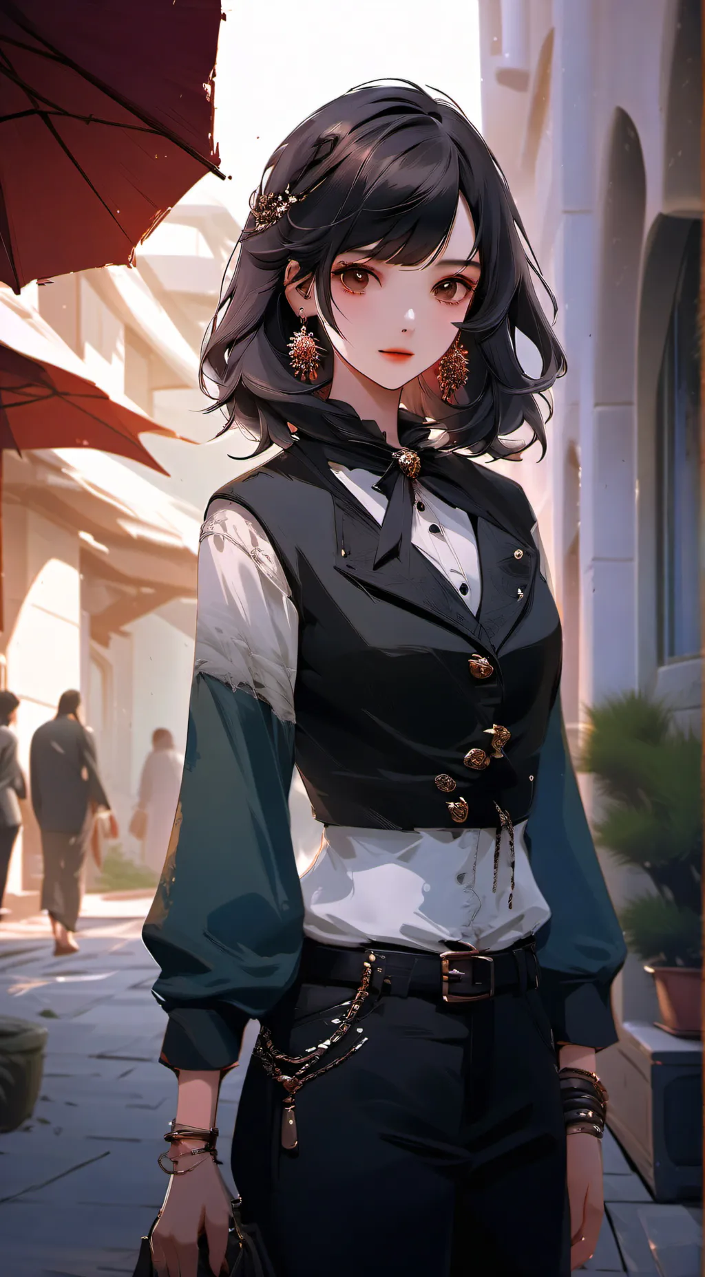 ai character: rpg king background