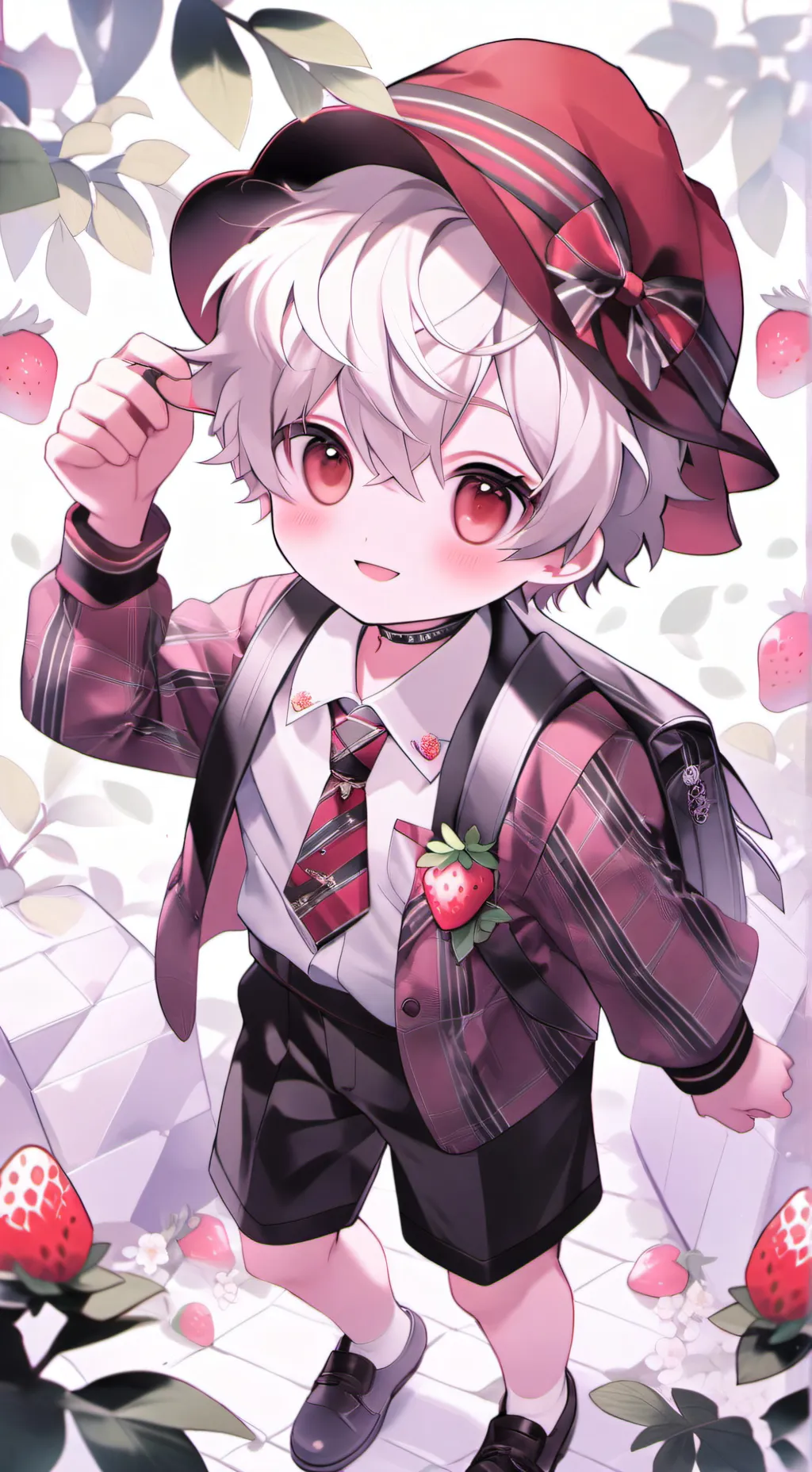 ai character: Sprout werewolf  background