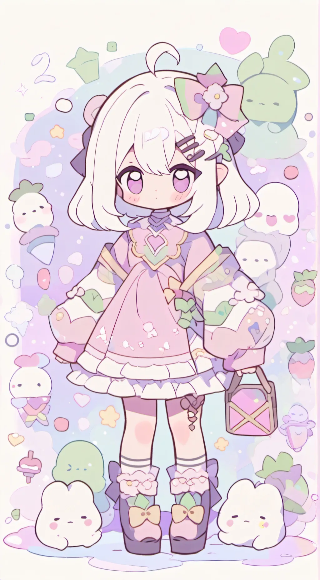 ai character: Bakugo  background