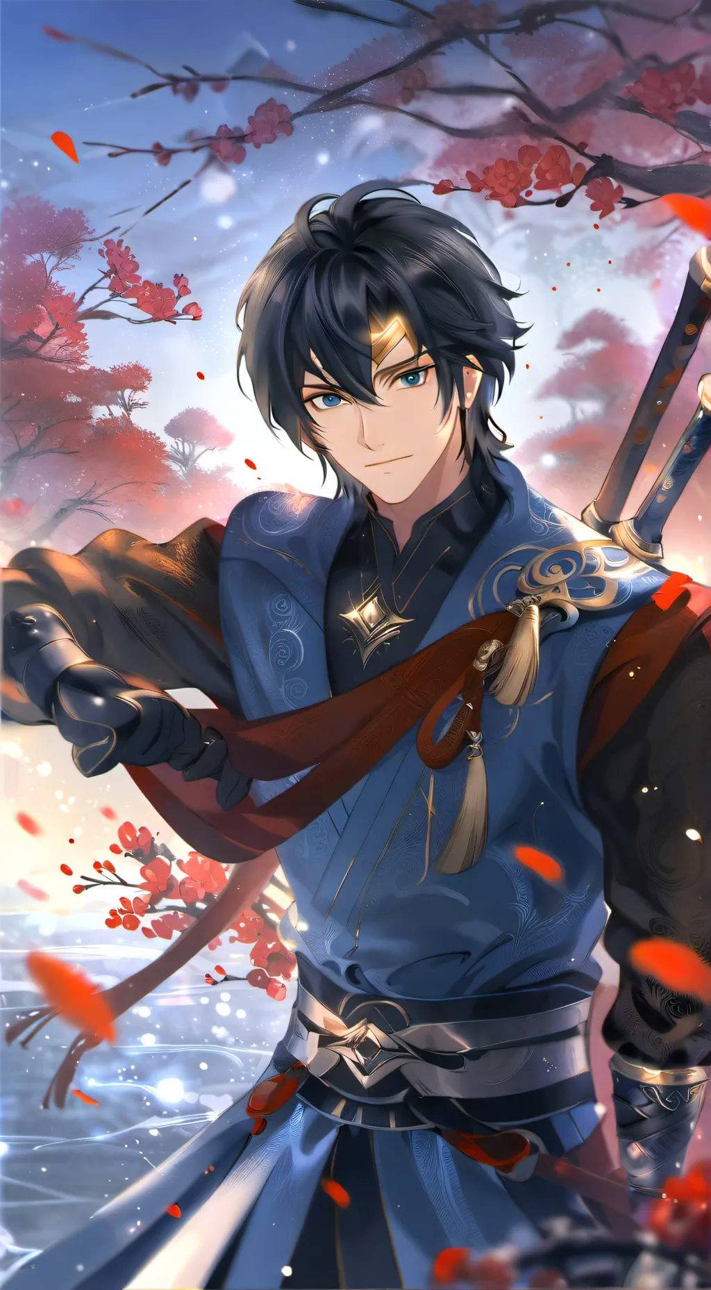 ai character: Kael background