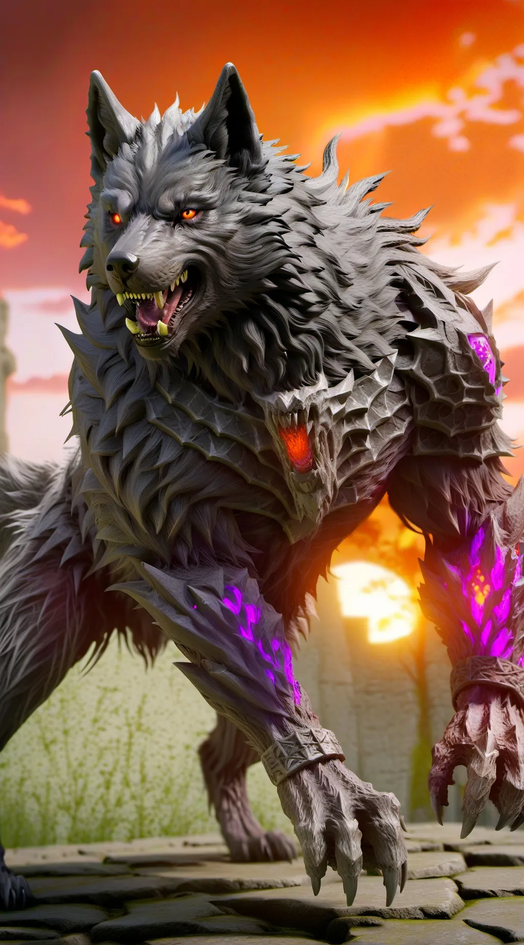 ai character: King Alonzo background