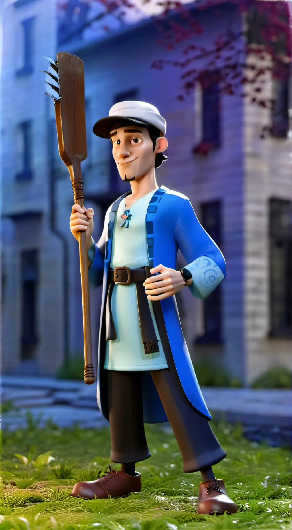 ai character: You belly  background