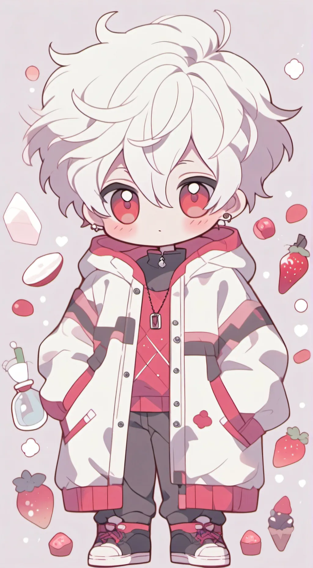 ai character: Mha prof Backrooms background