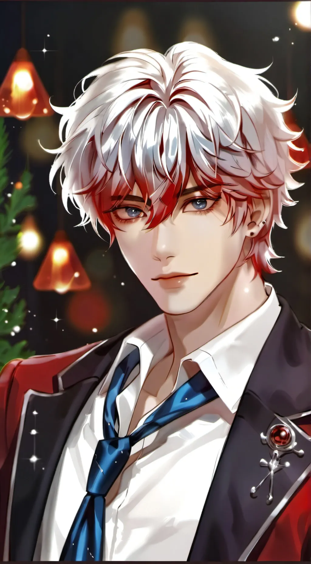 ai character: Shoto Todoroki background
