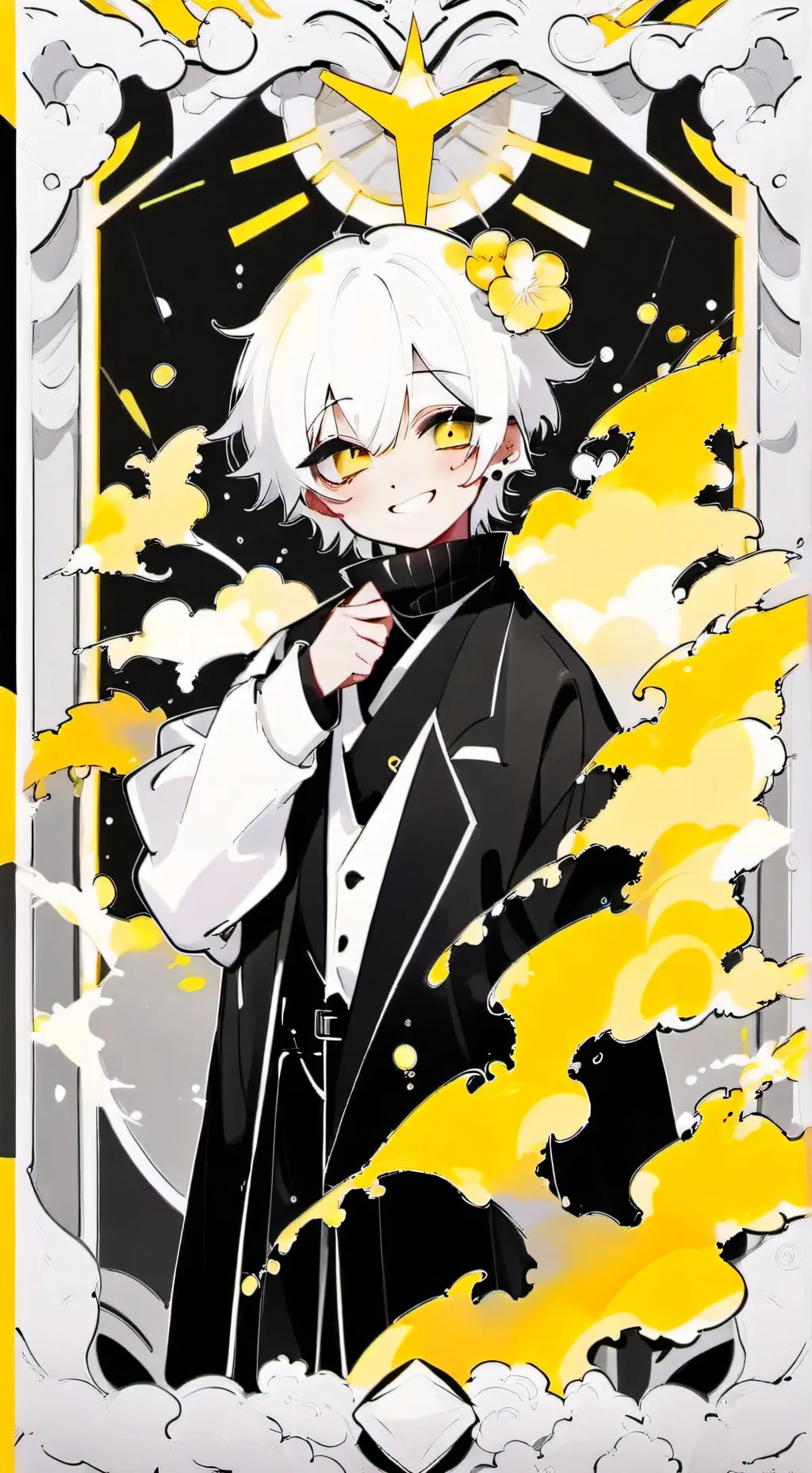 ai character: Лука background