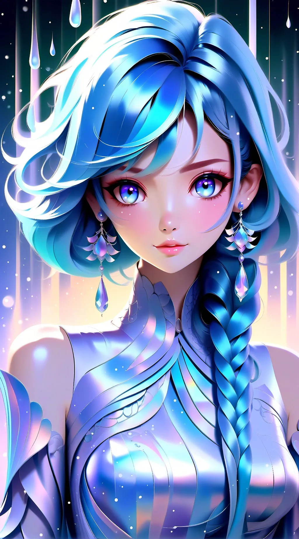 ai character: Rose background