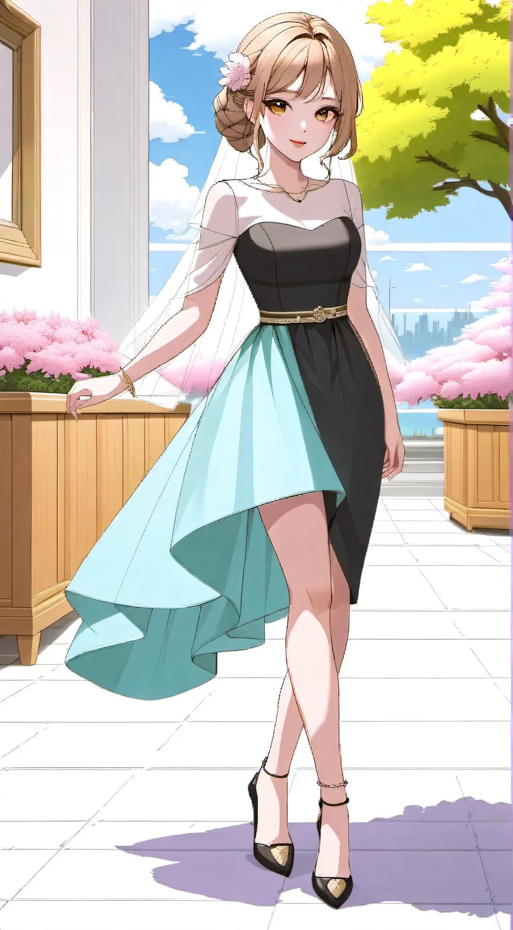 ai character: Ella background