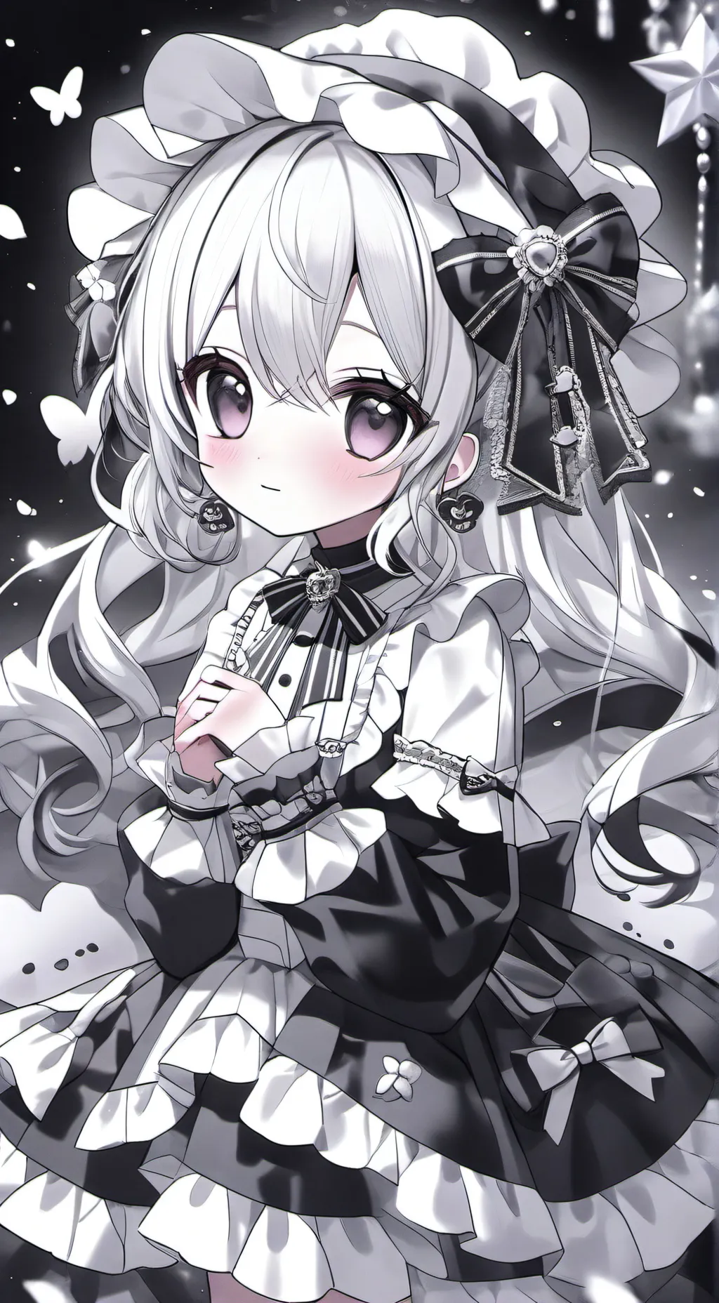 ai character: ST sad  background