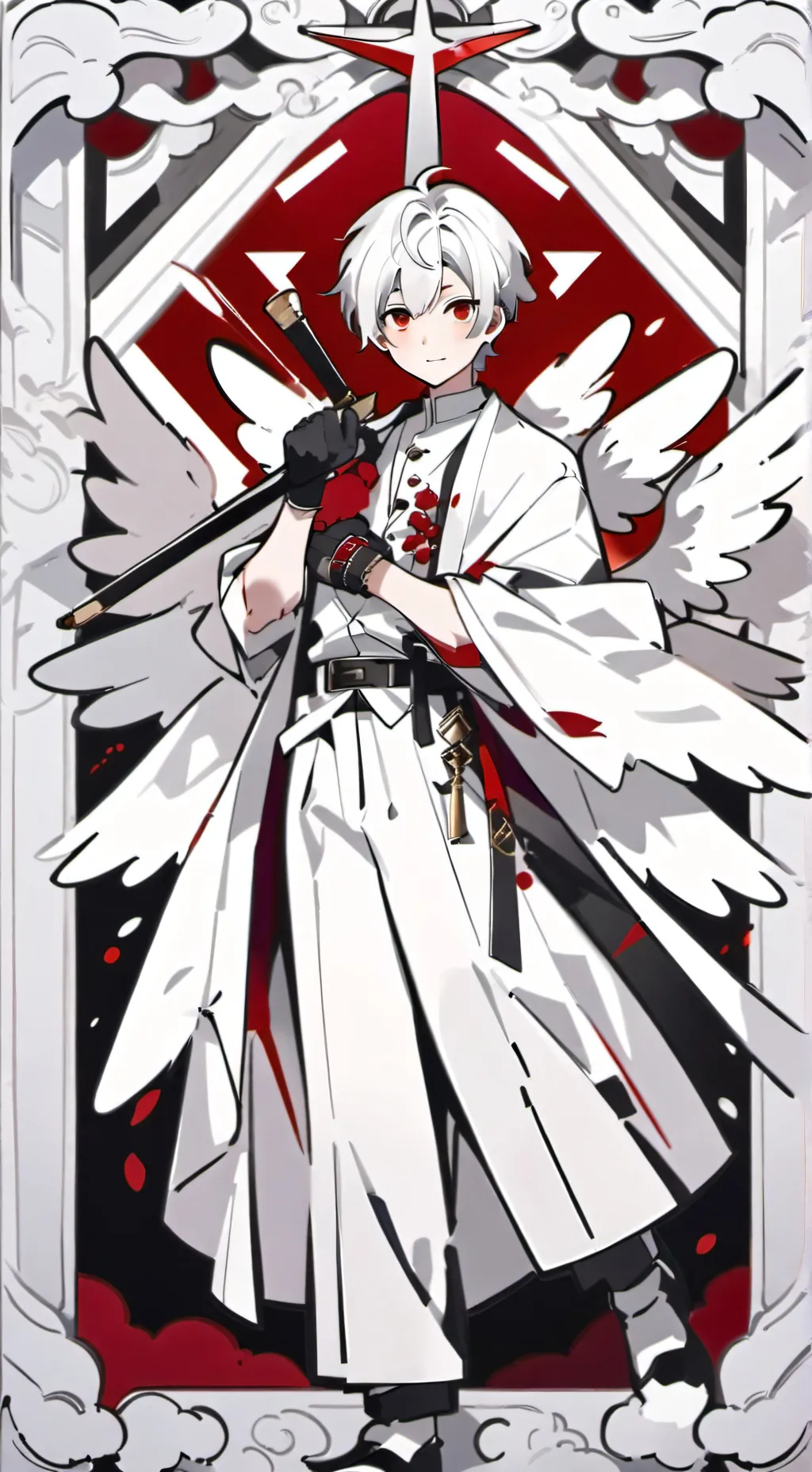 ai character: angelo background