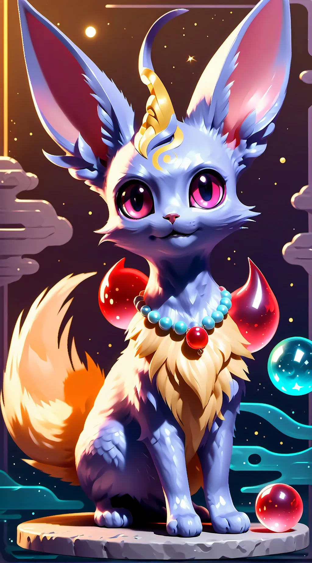 ai character: Espeon background