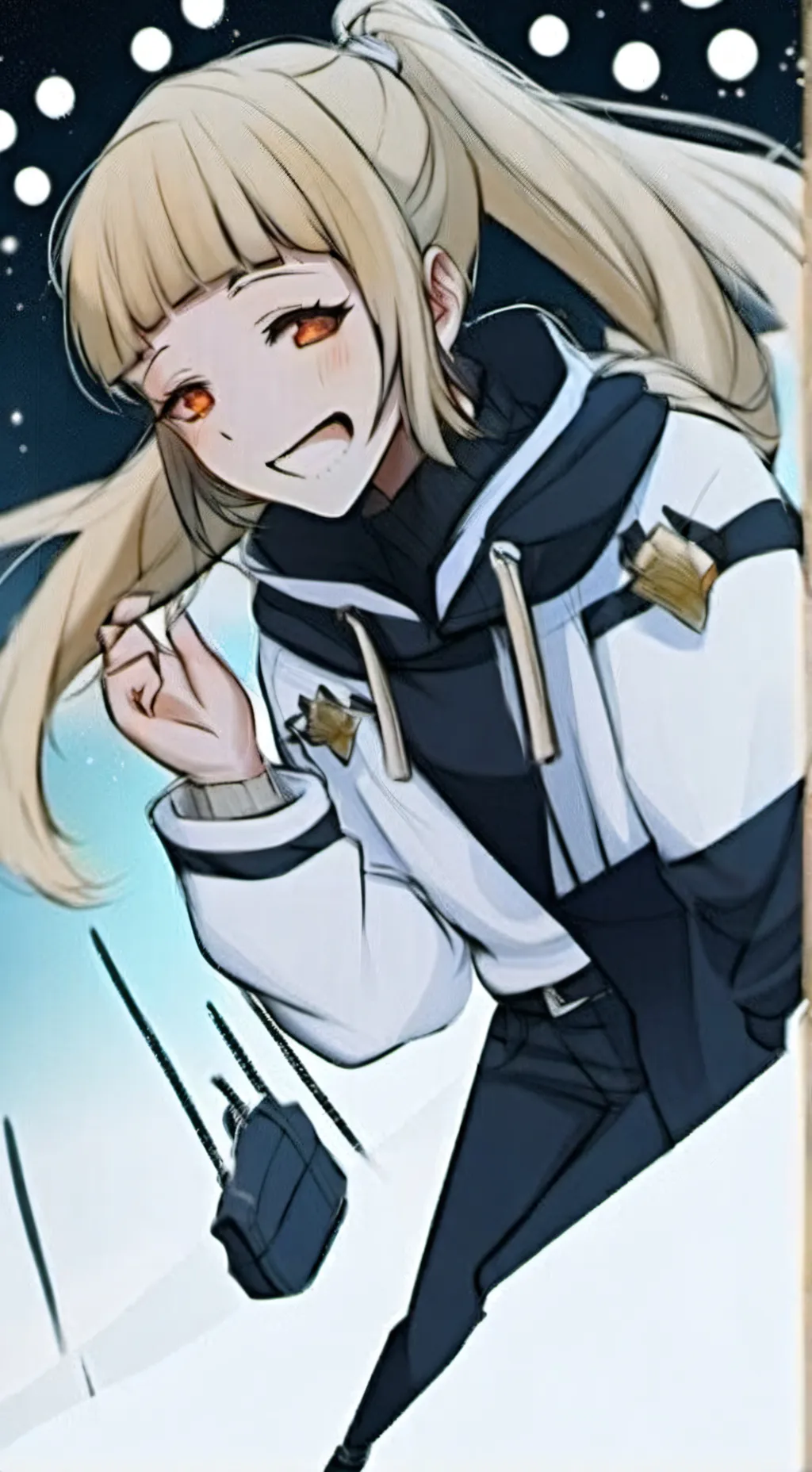 ai character: toga  background