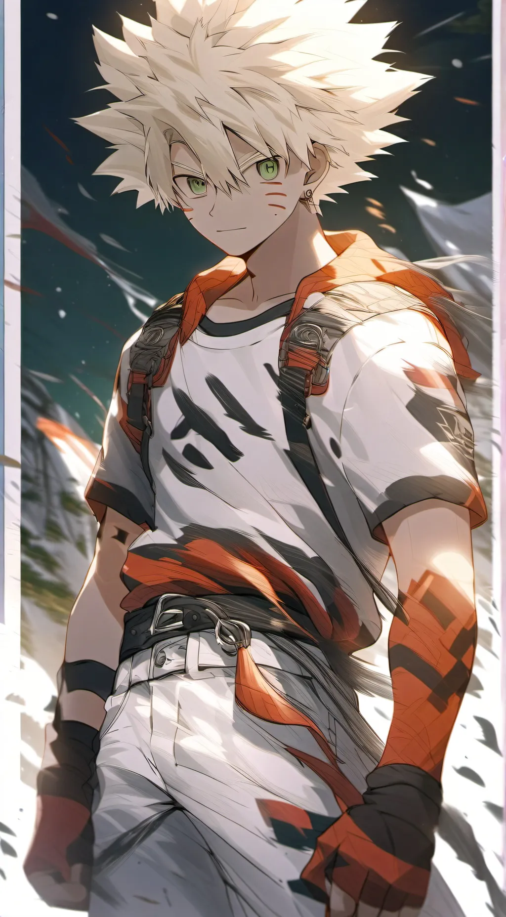 ai character: Bakugo background