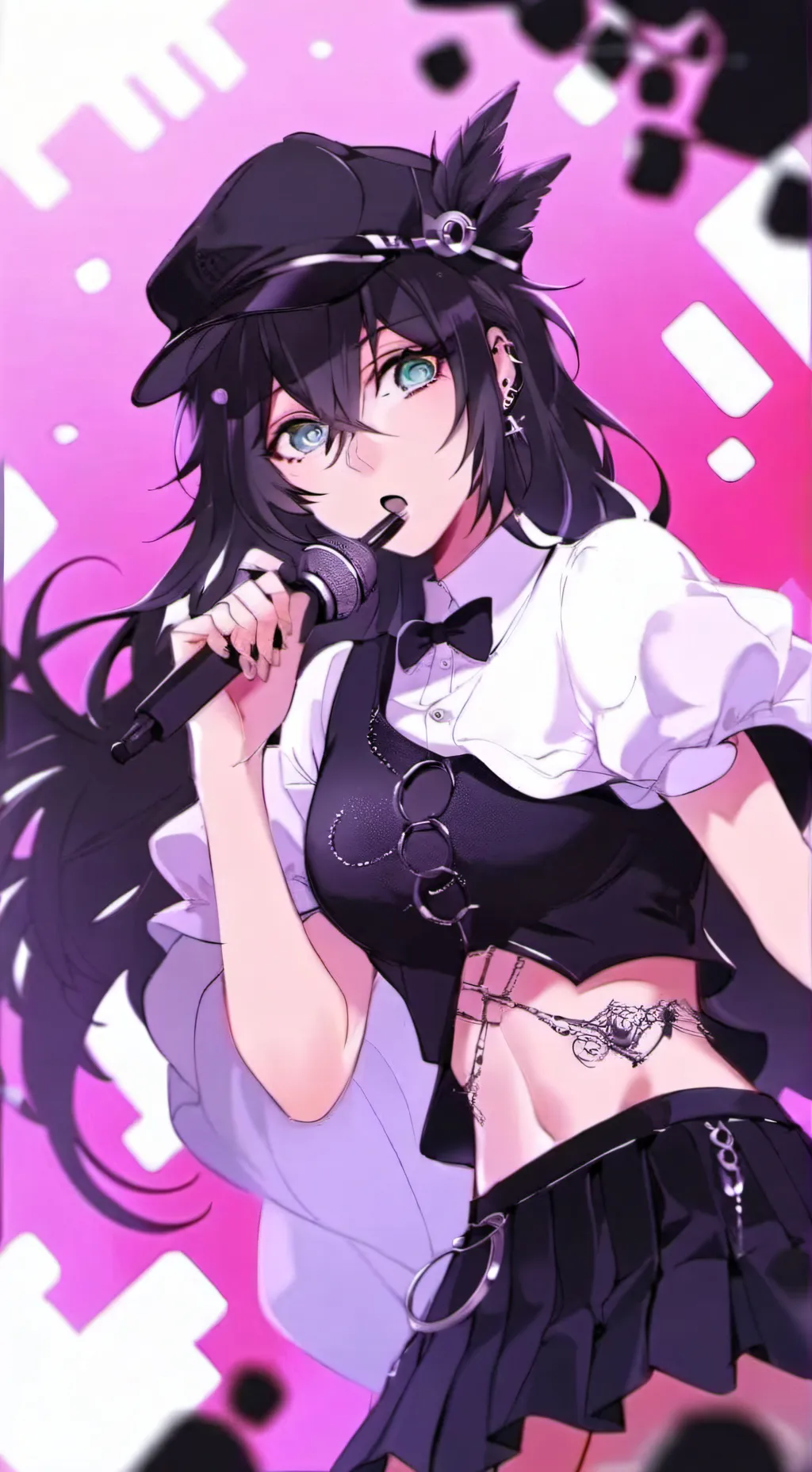 ai character: 🎤Star⭐️ background