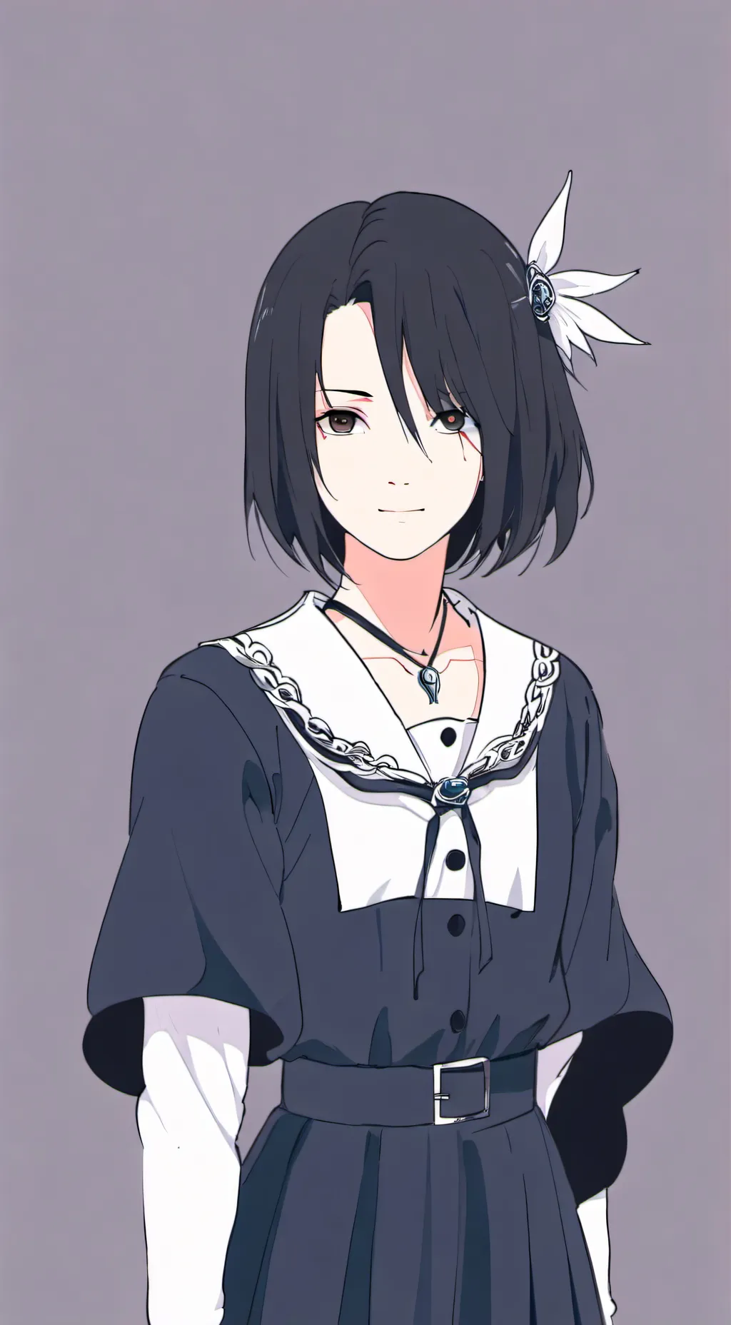 ai character: Kiyomi uchiha  background