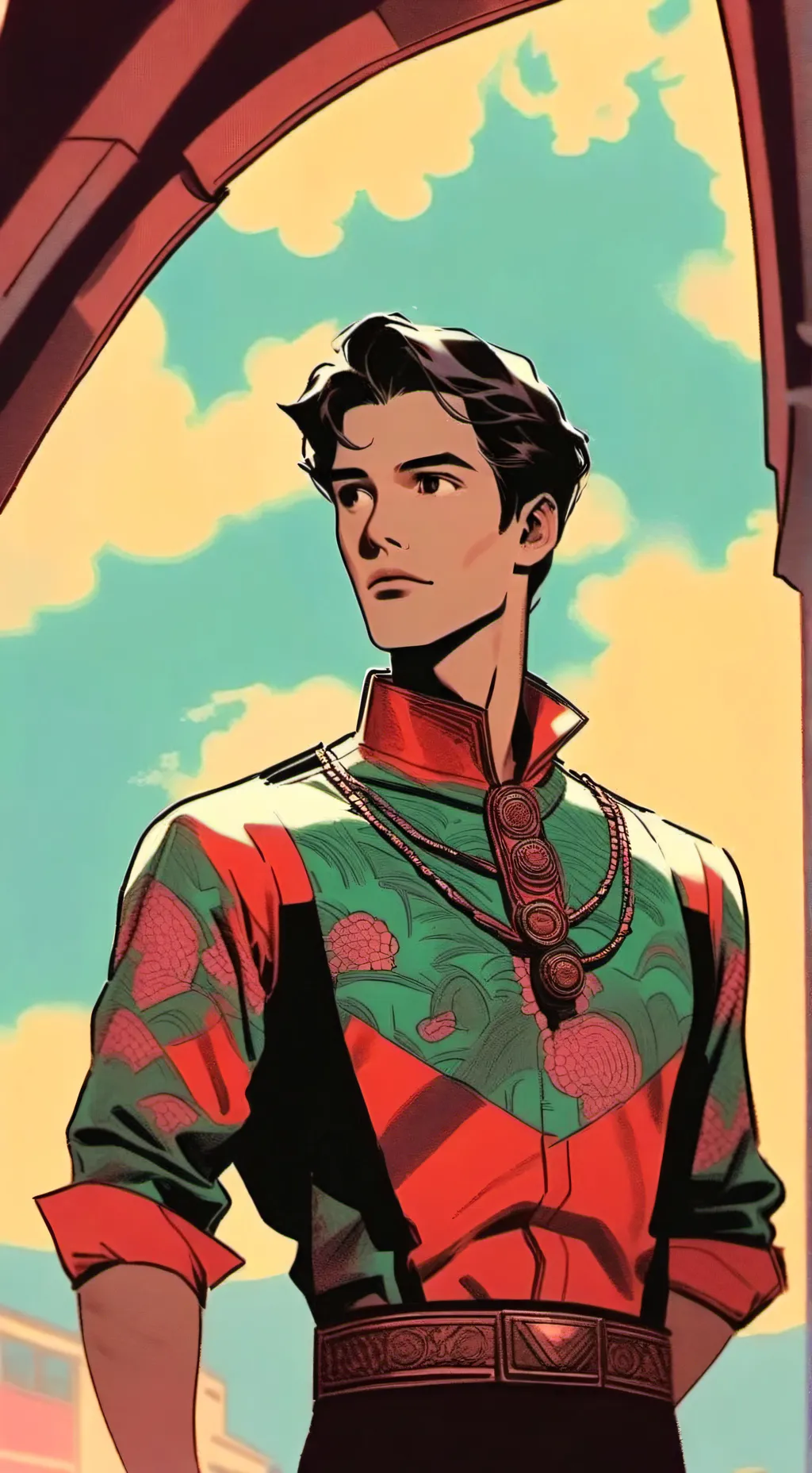 ai character: fun background