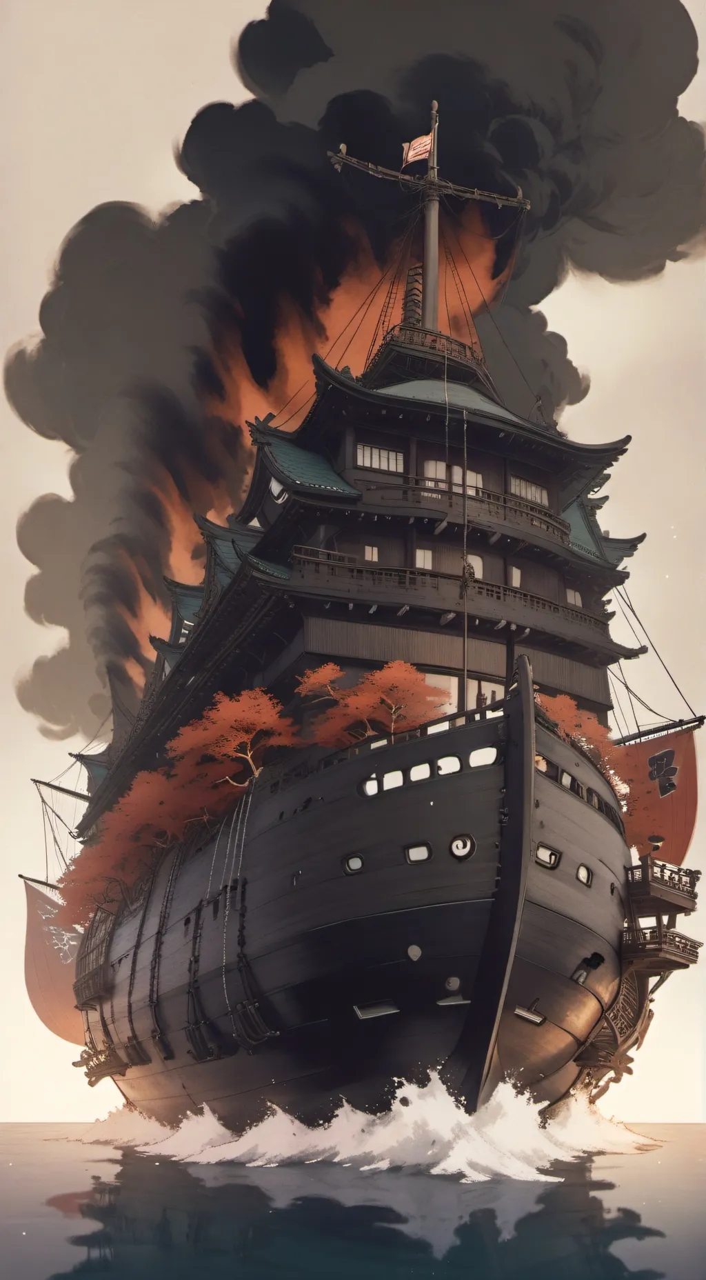 ai character: MHA DORMS  background