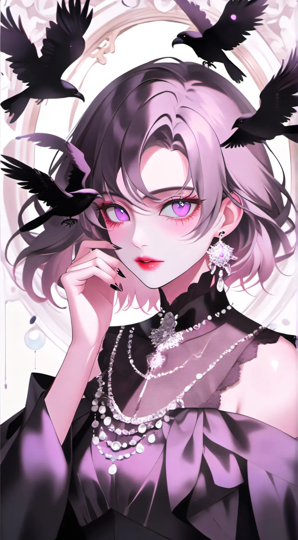 ai character: Raven background