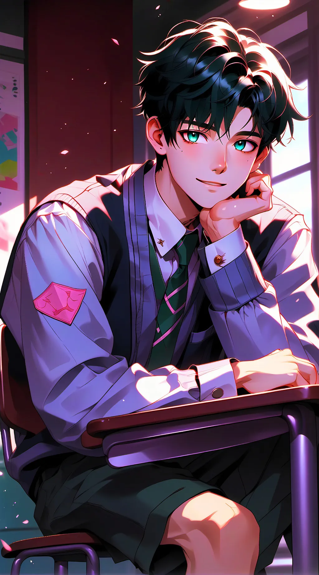 ai character: Jeremy  background