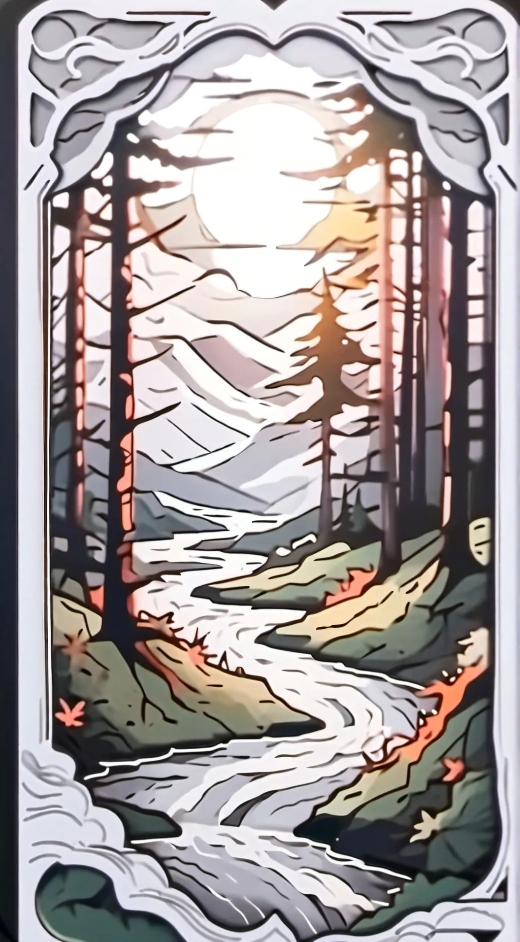 ai character: td Christmas  background