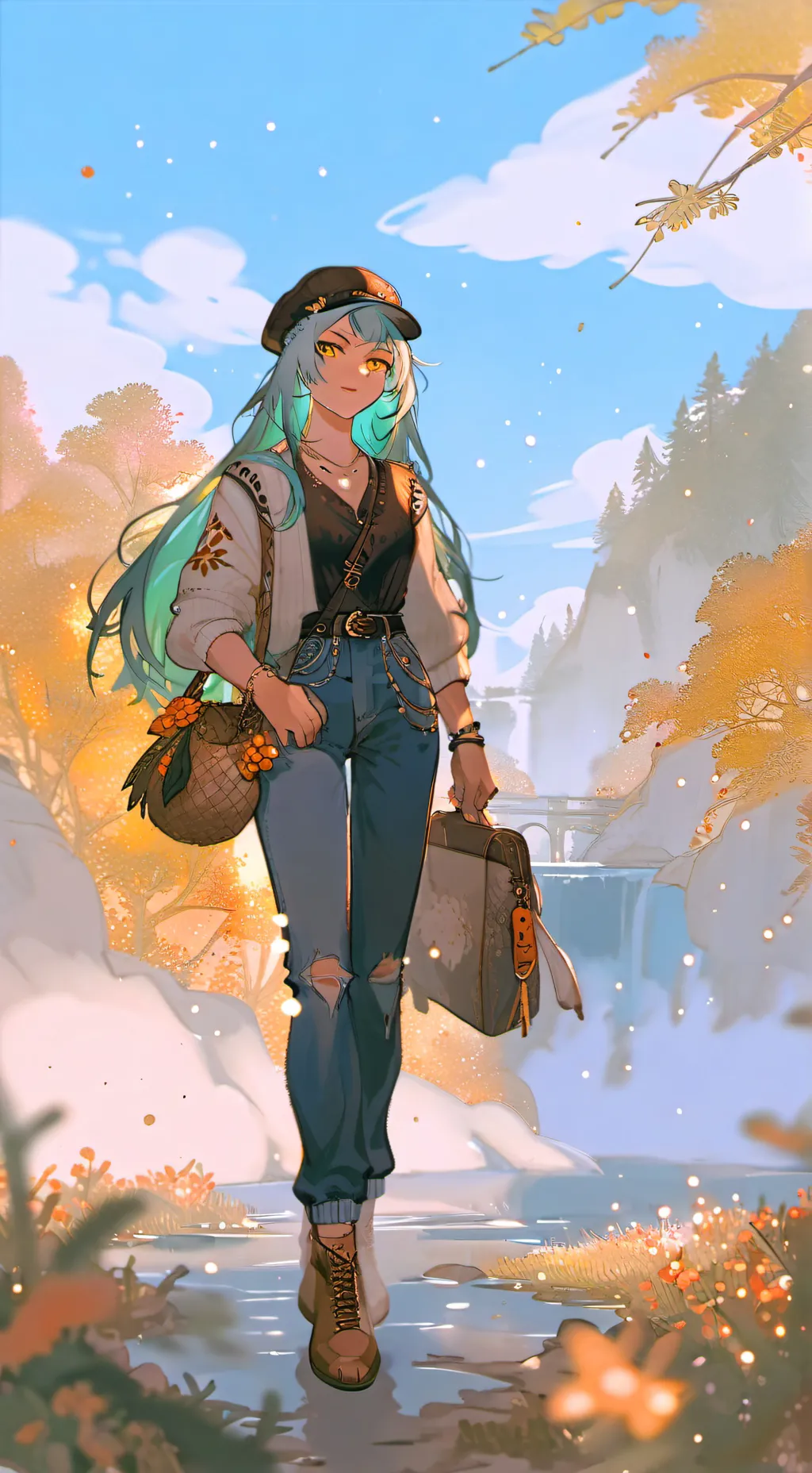 ai character: deku's big sister background