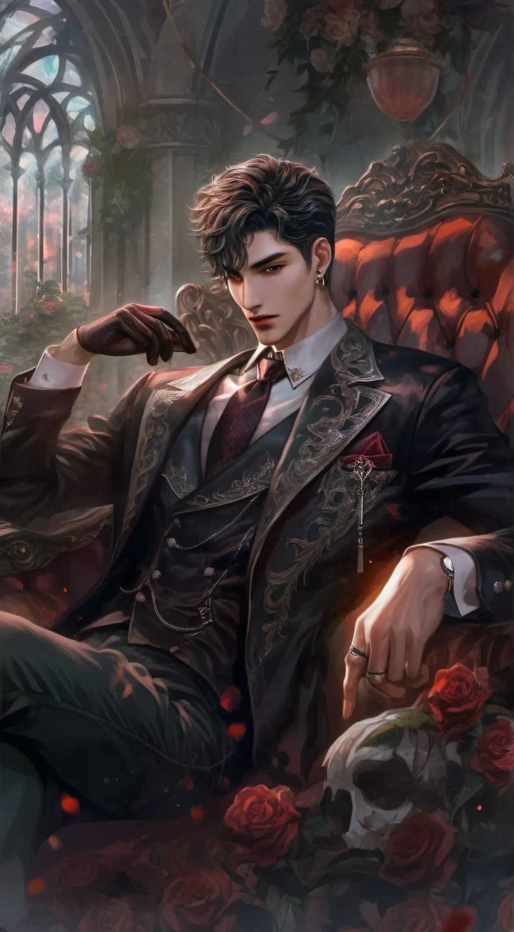 ai character: Аран  background