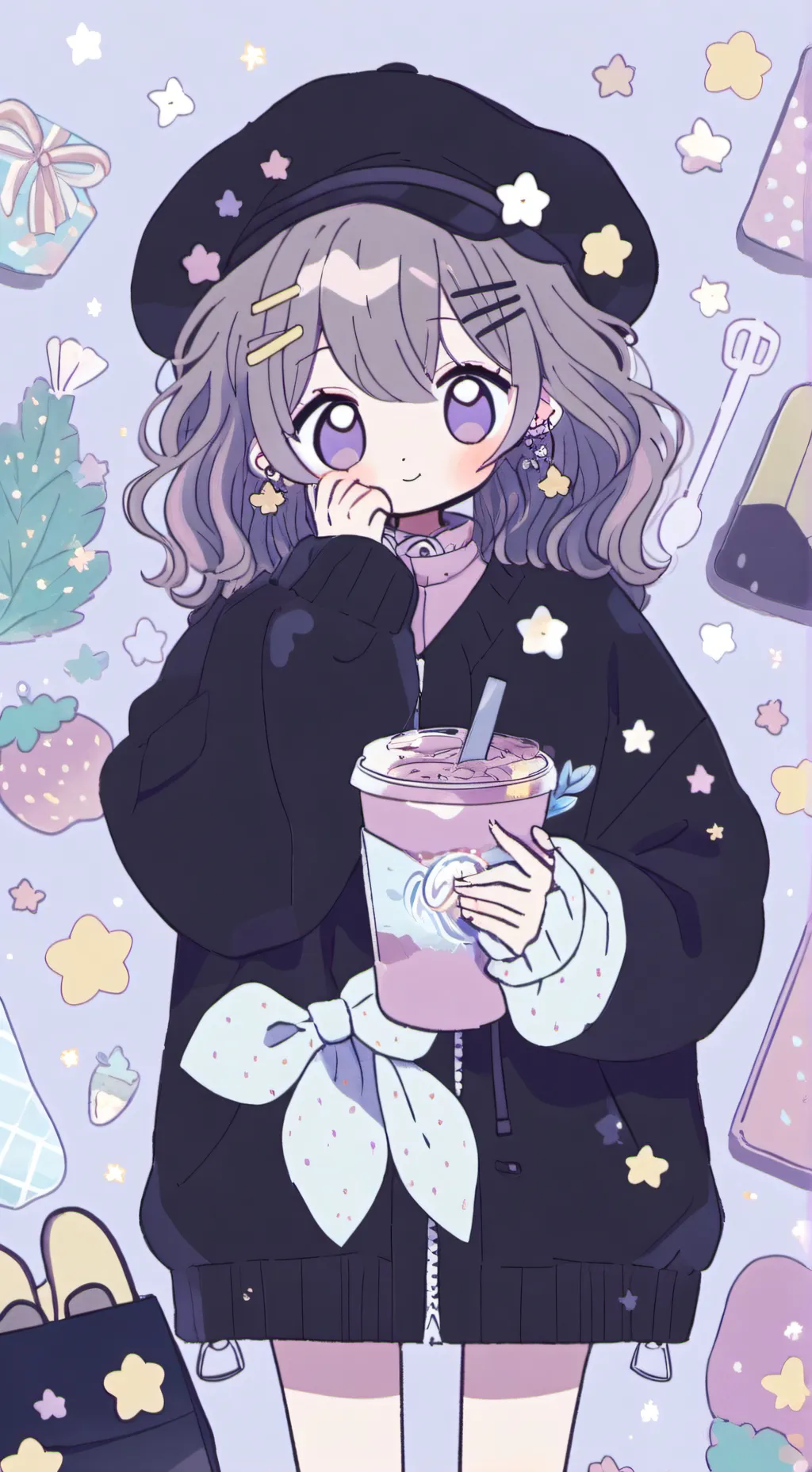 ai character: please follow me background