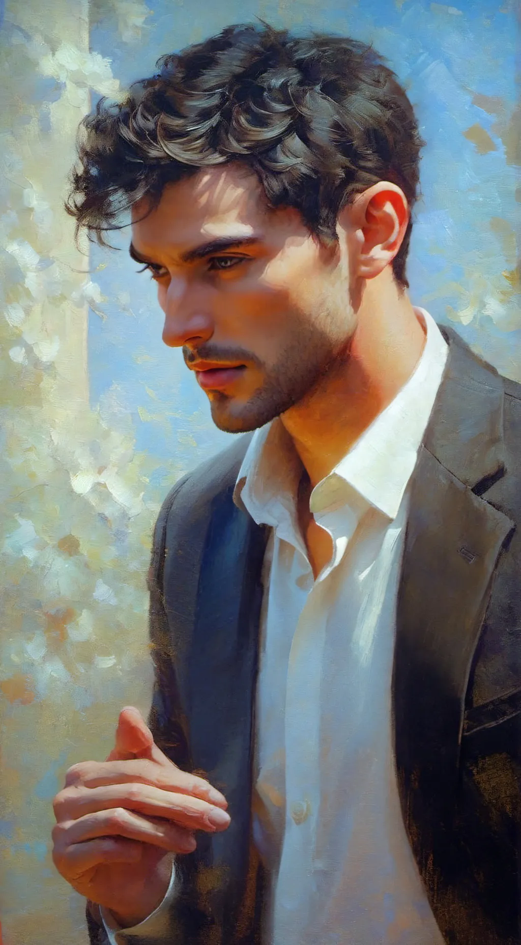 ai character: Jacob Elfalcon background