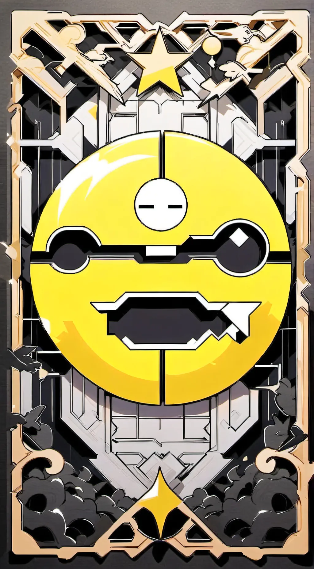 ai character: :v background