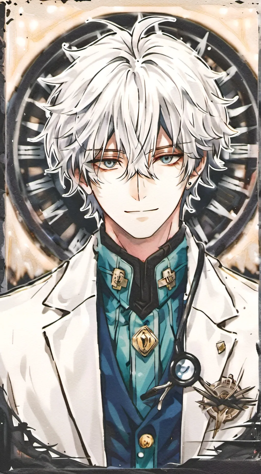 ai character: Leo background