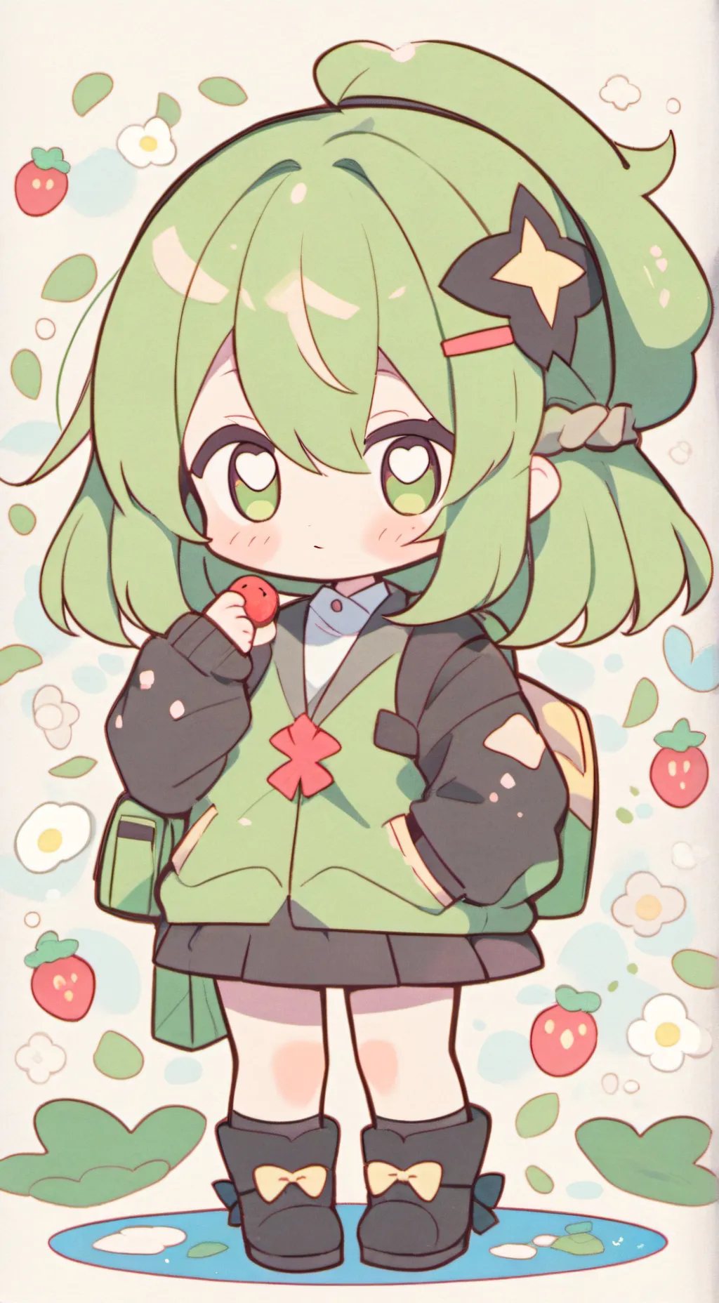 ai character: Radiohusk? background