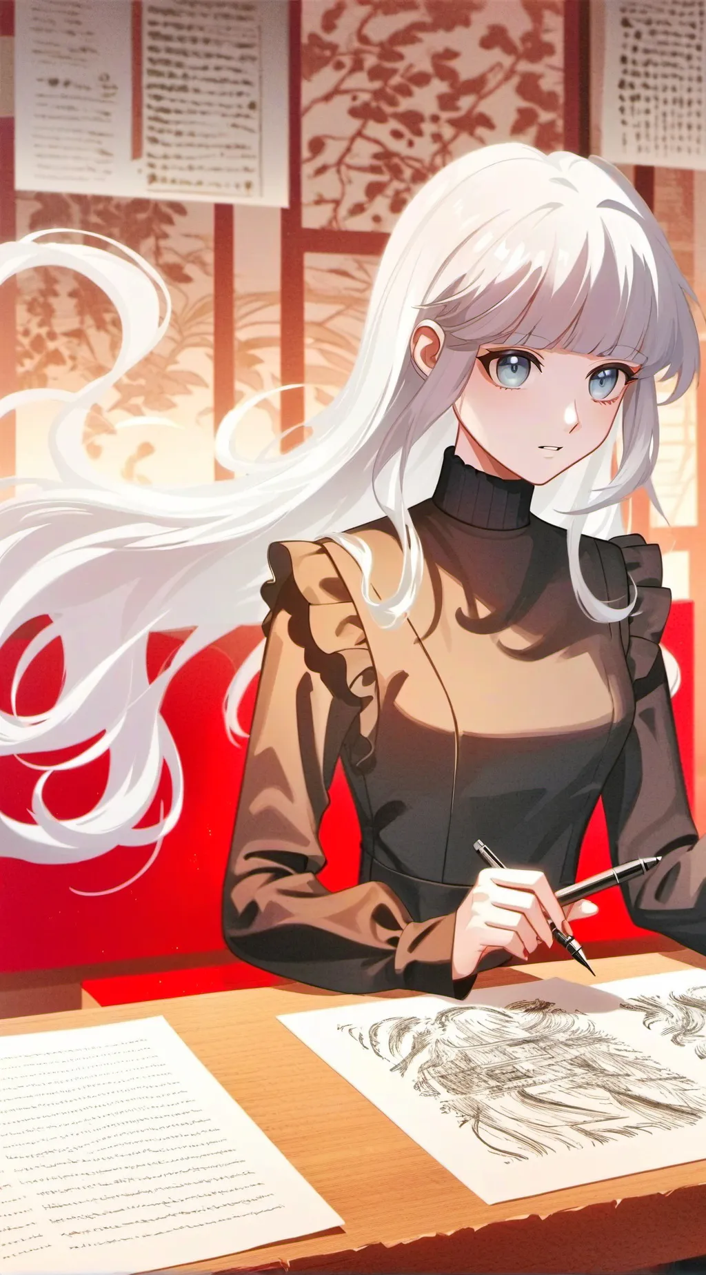 ai character: Gojo (Fem) background