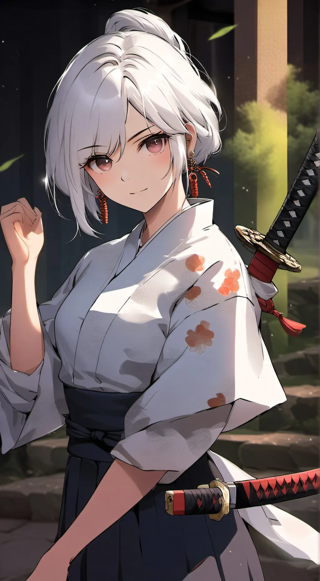 ai character: mha X ds background