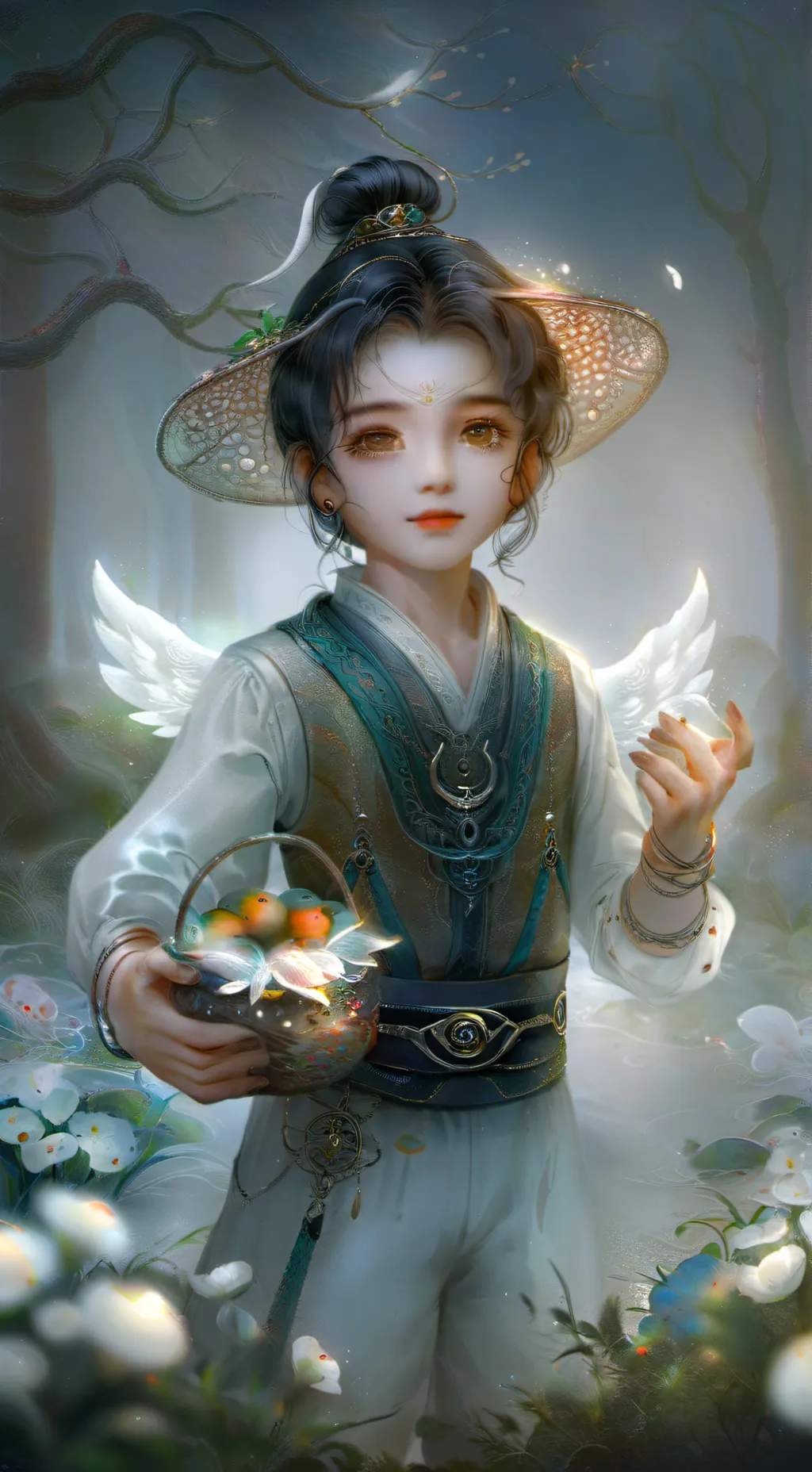 ai character: puppy Zacky gamer background