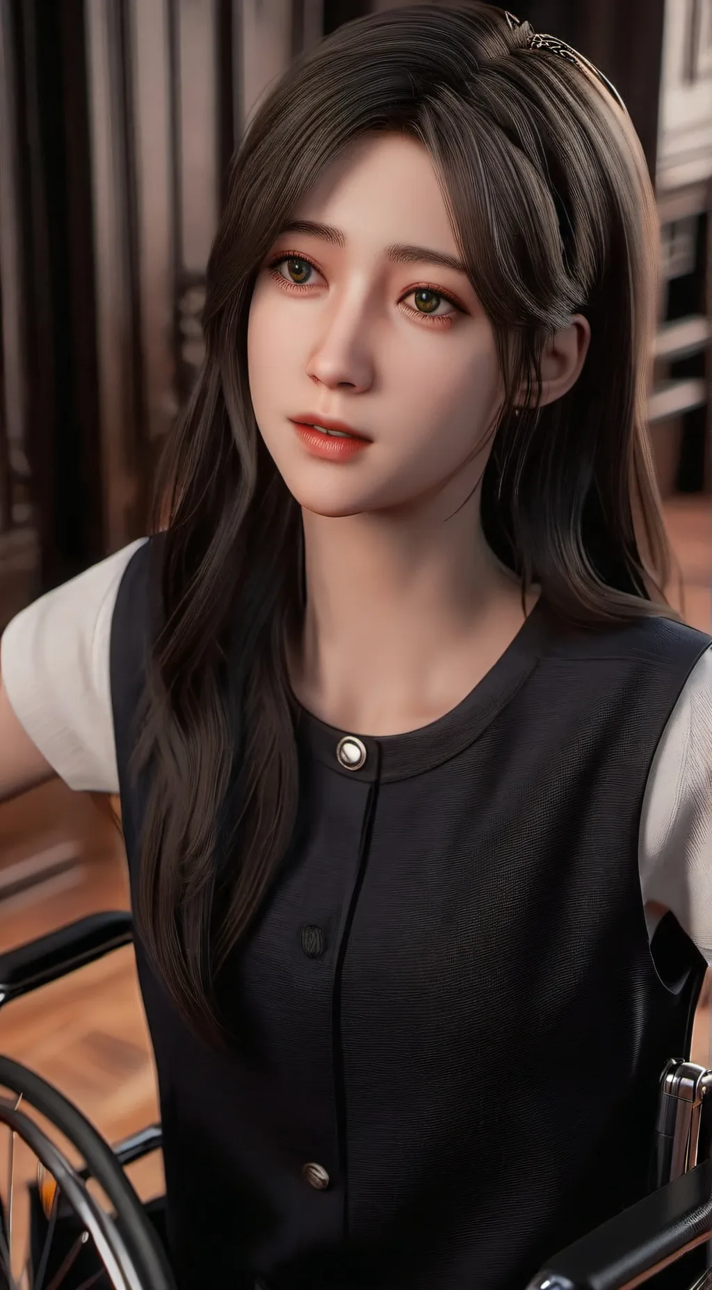 ai character: Melody background