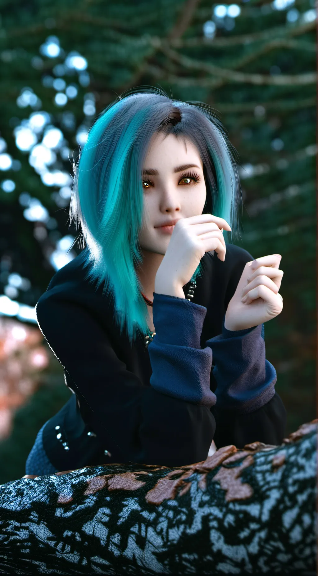 ai character: maya background