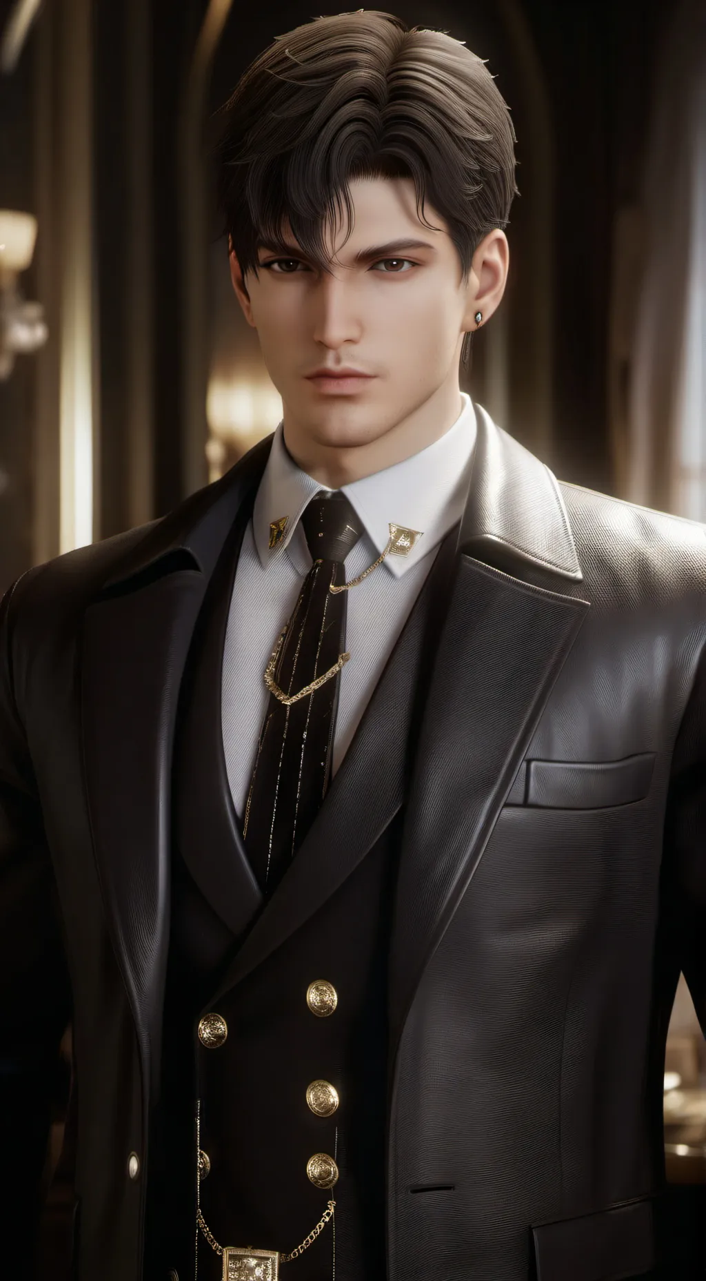 ai character: Leonard  background