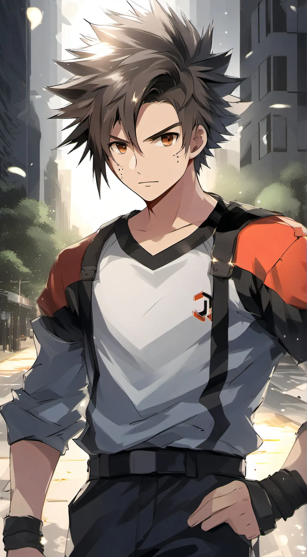 ai character: Dix background