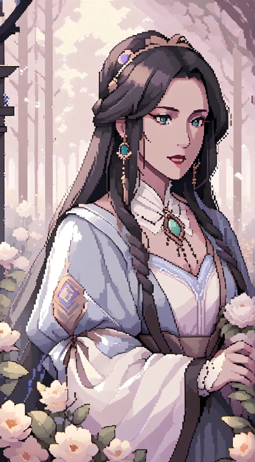 ai character: Penélope  background