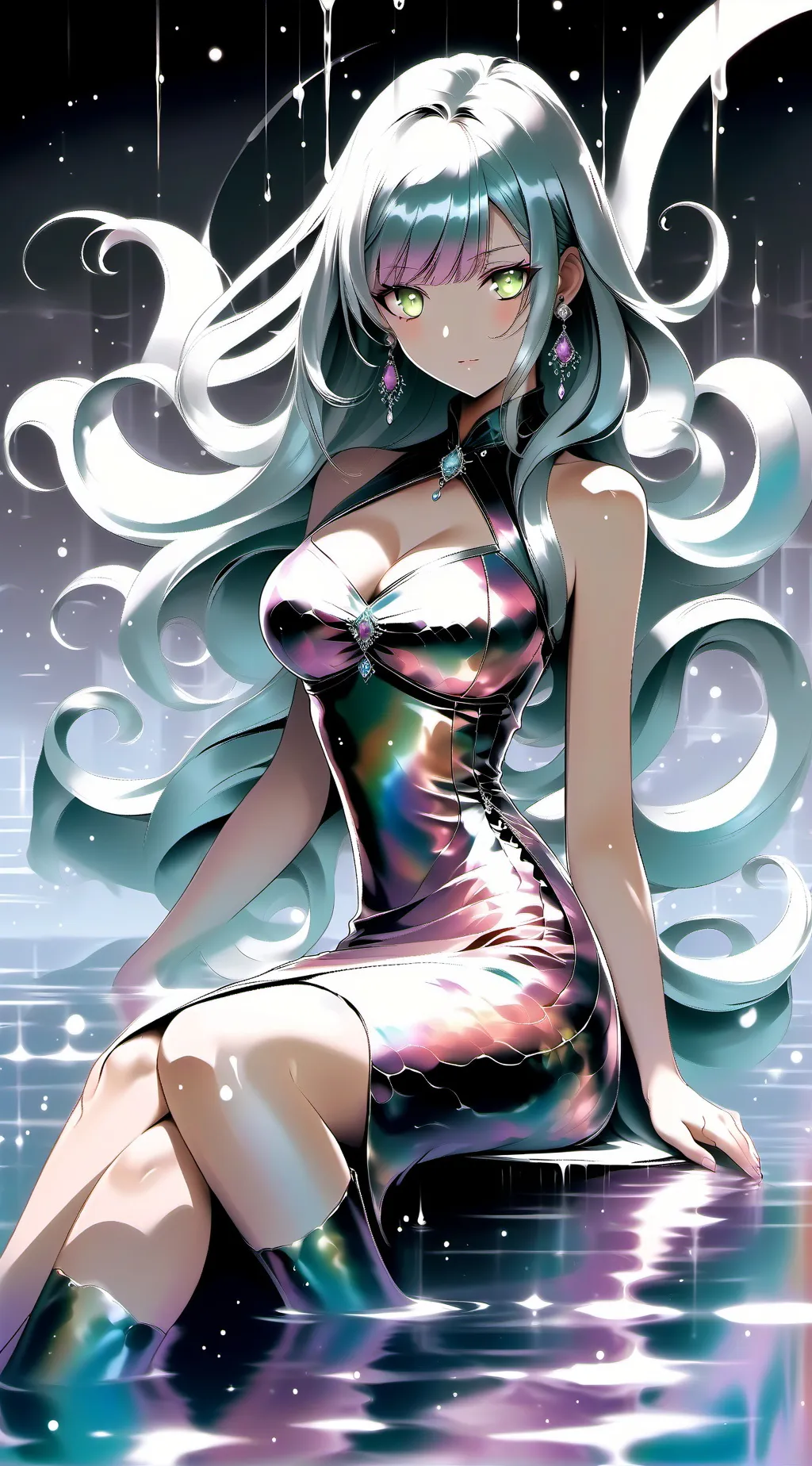 ai character: selena background