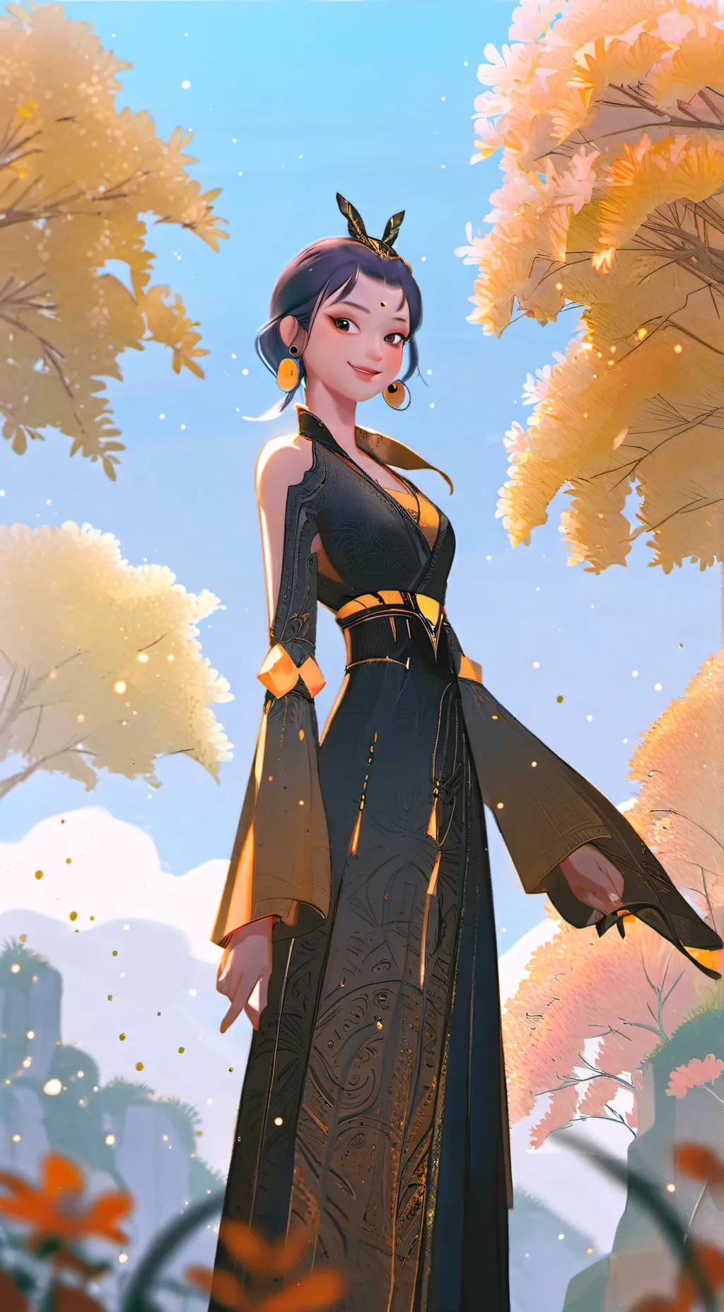 ai character: Lilian  background