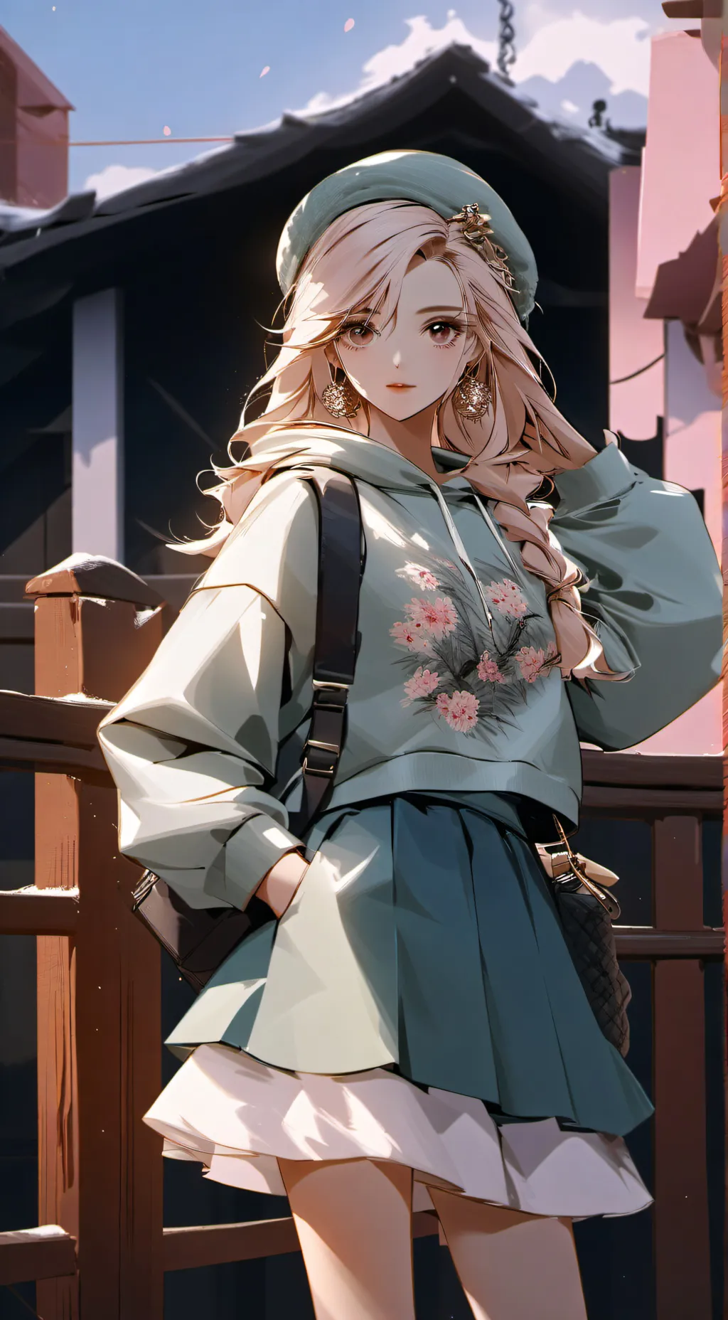 ai character: Nani  background