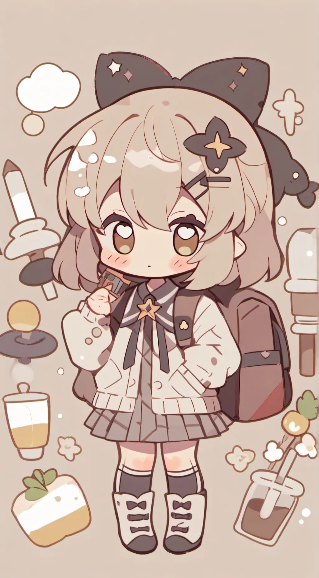 ai character: GASOLINE BC YES background