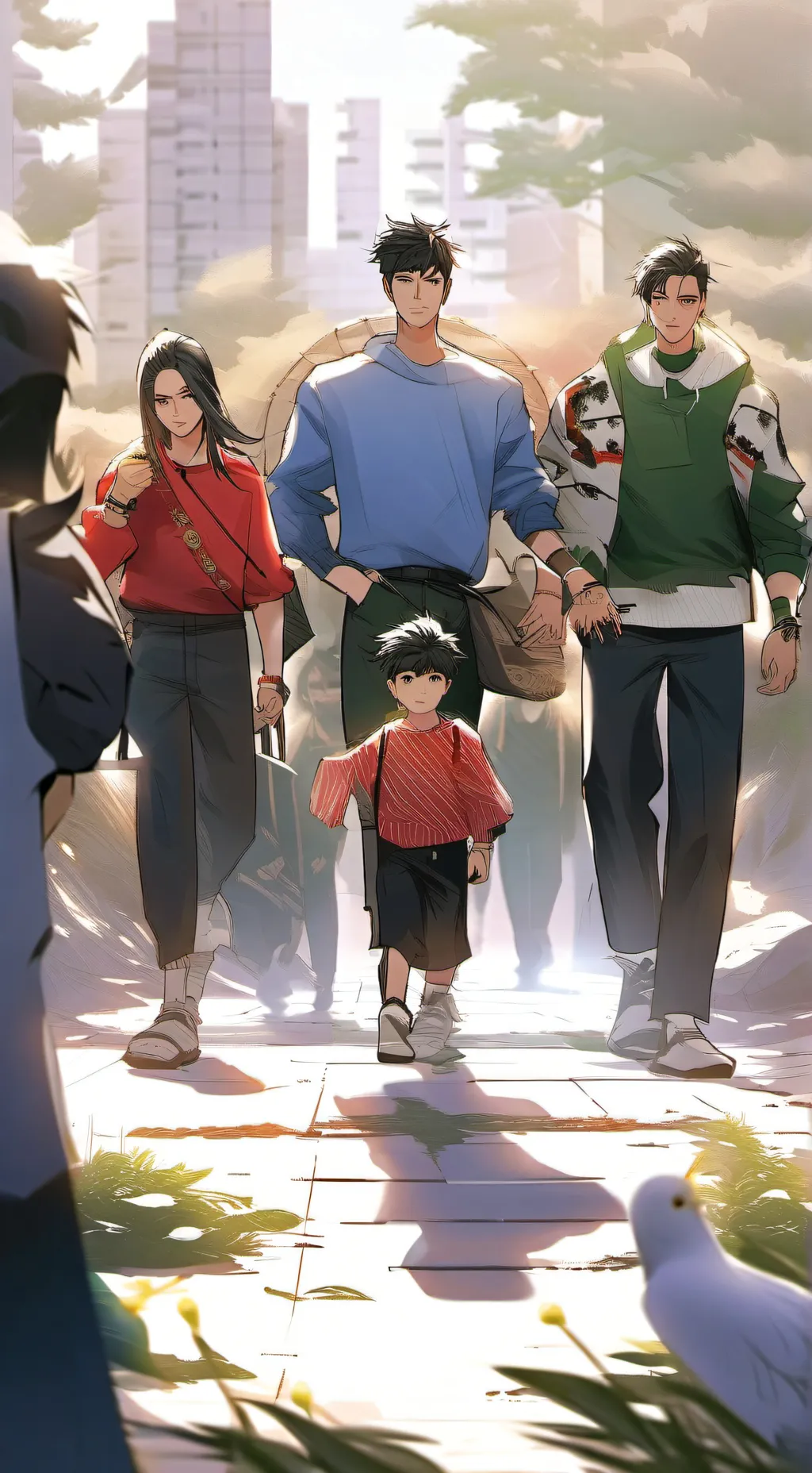 ai character: tu familia no ♥️tu background