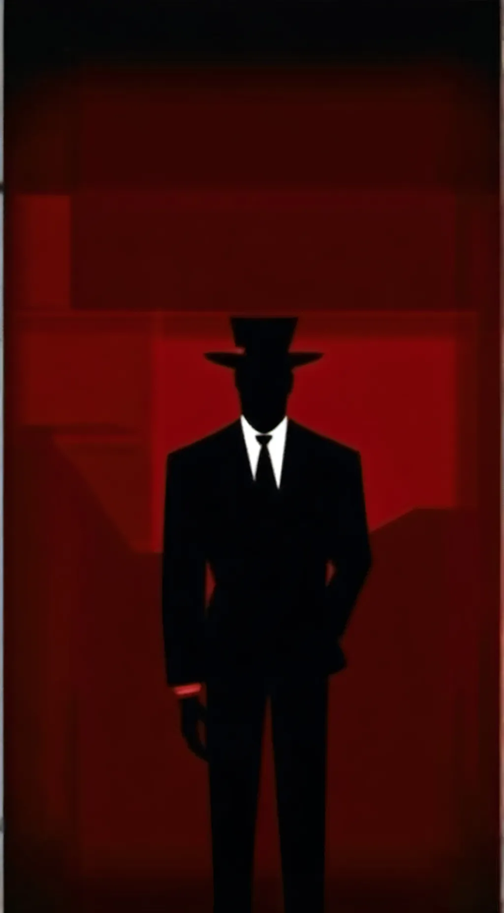 ai character: black background