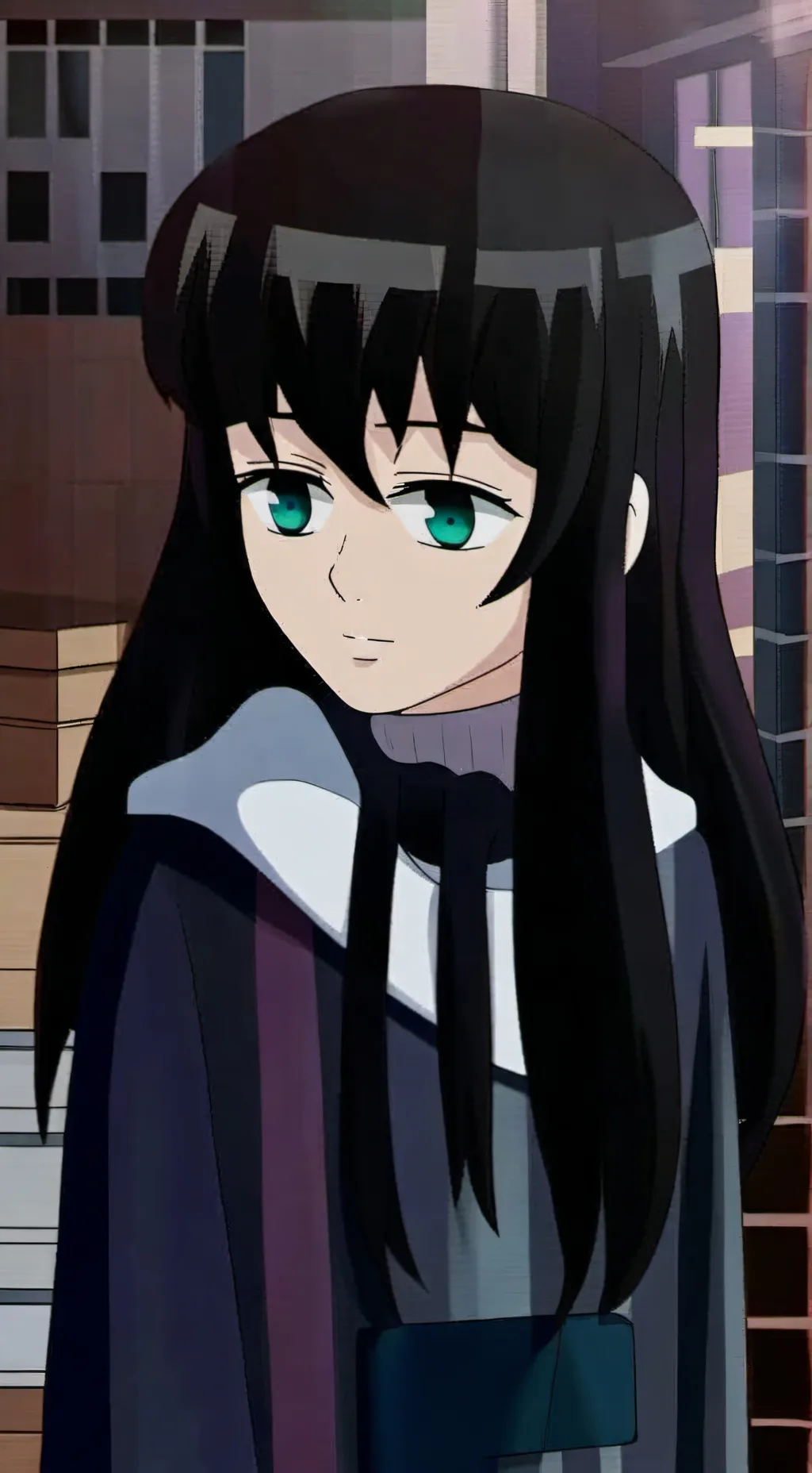 ai character: tokito equipe red background