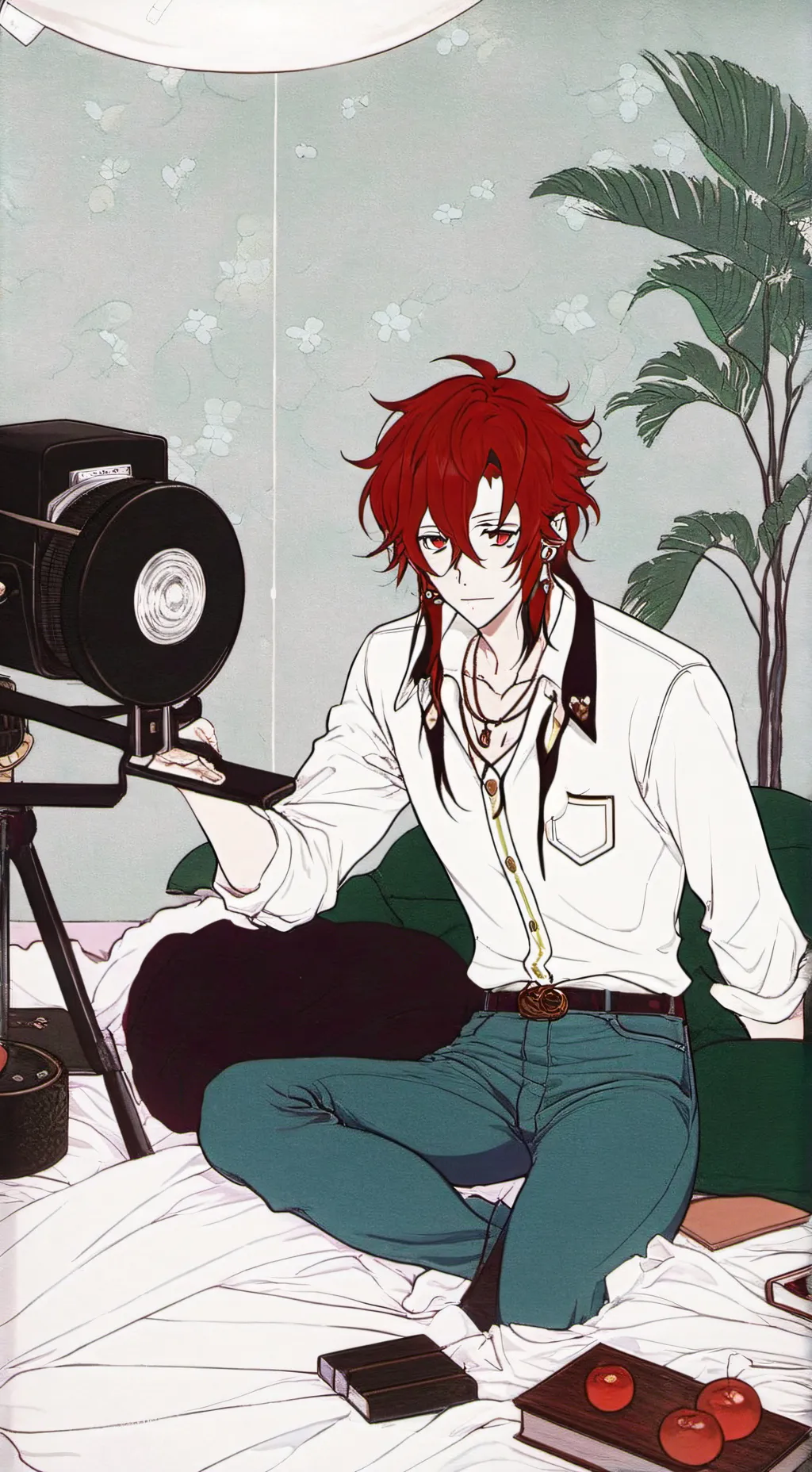 ai character: konuru  background